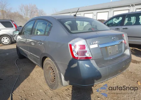 2010 Nissan Sentra 2.0S from USA, damaged, VIN 3N1AB6AP0AL701108